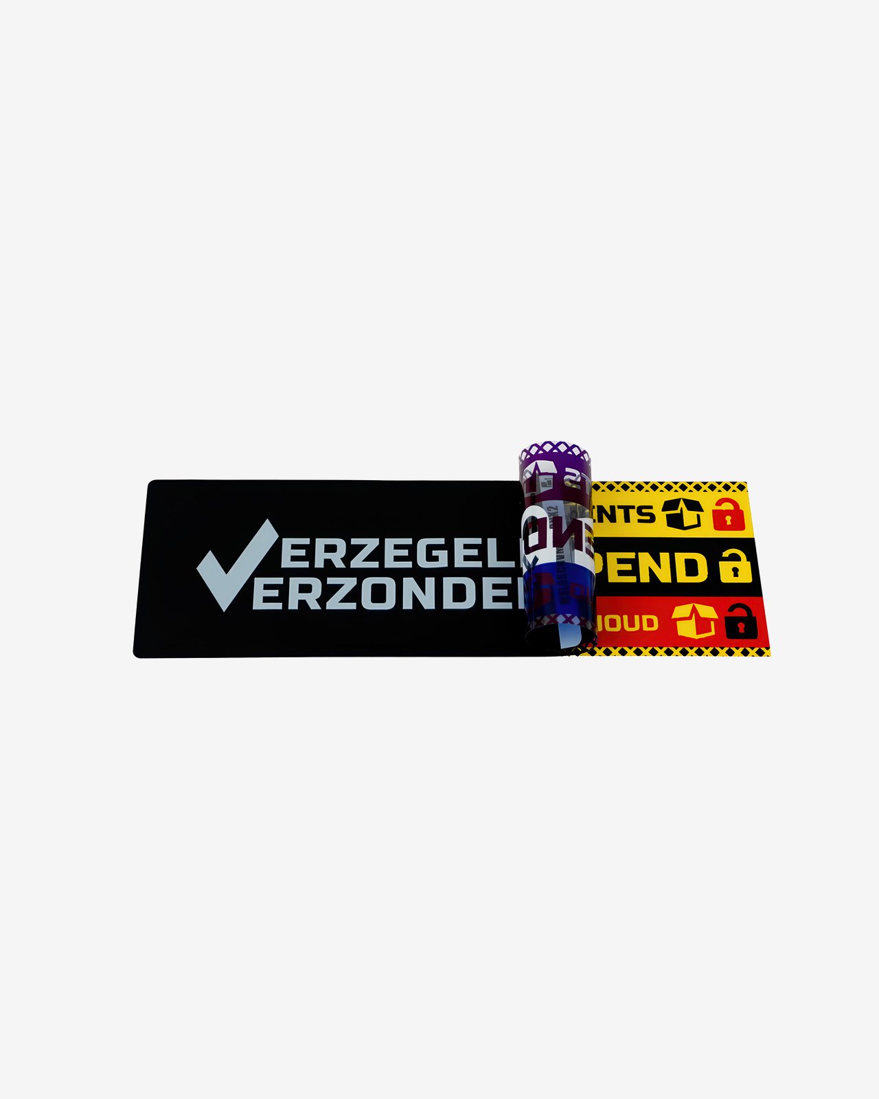 Verzegeld Verzonden Label