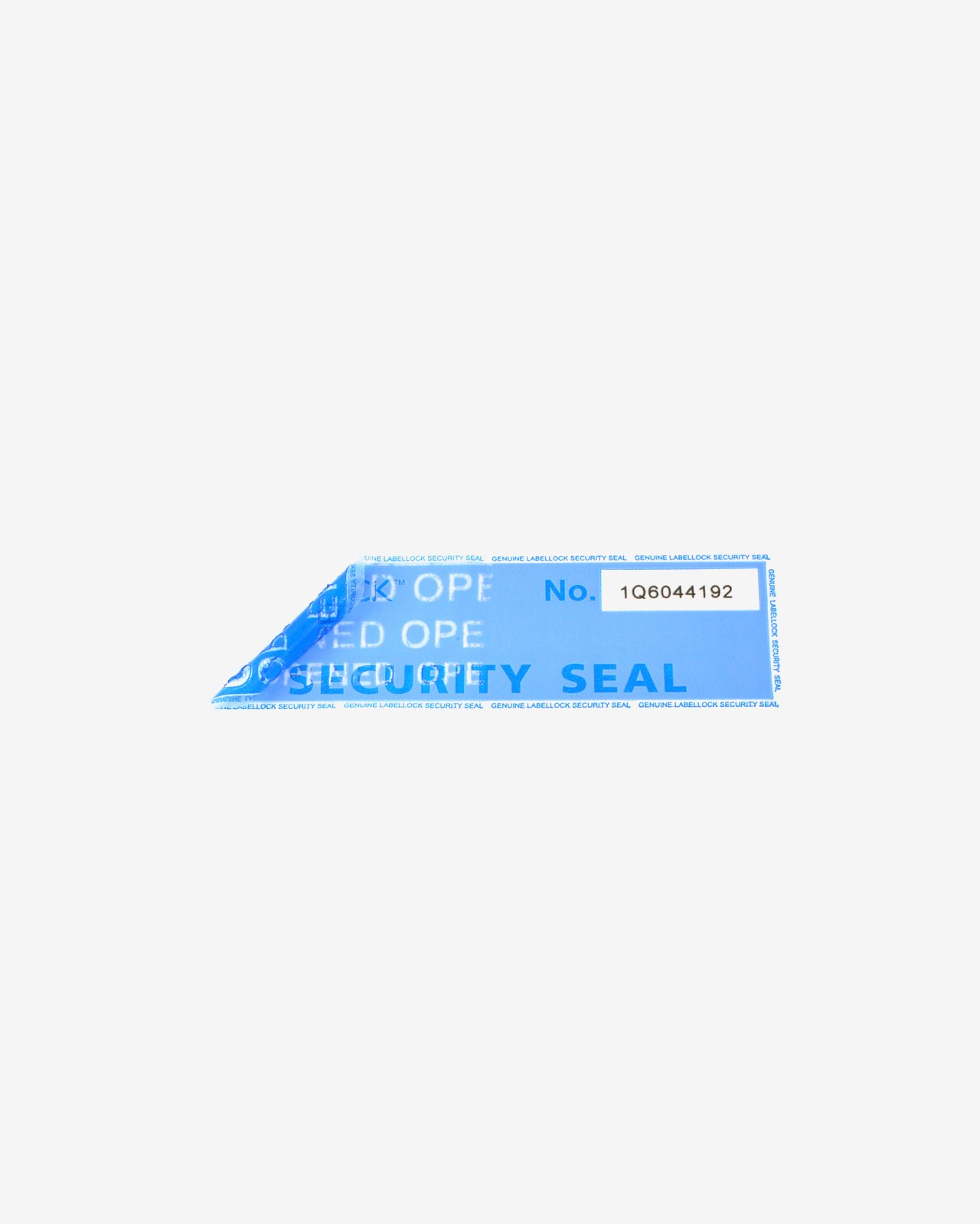 Label Lock Low Residu Small (20 x 73 mm)